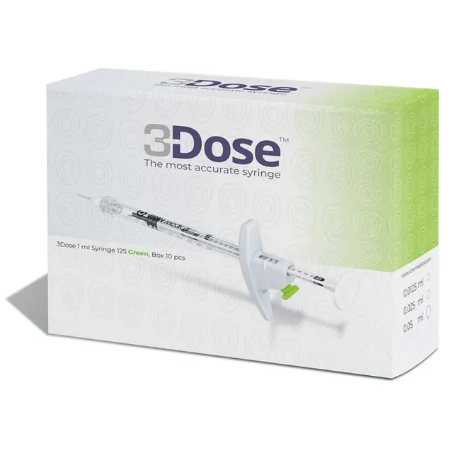 VLOW MEDICAL - Seringas 3DOSE btx - Caixa de 10