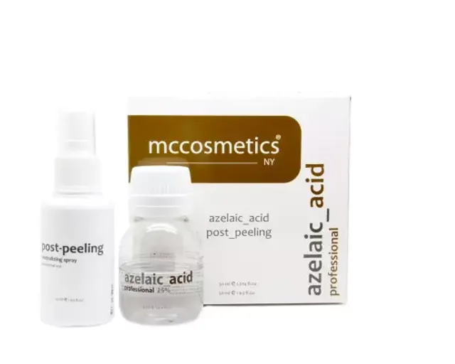 MCCOSMETICS - Kit Peeling Ácido Azelaico 25% (30ml) + Pós-Peeling (50ml)