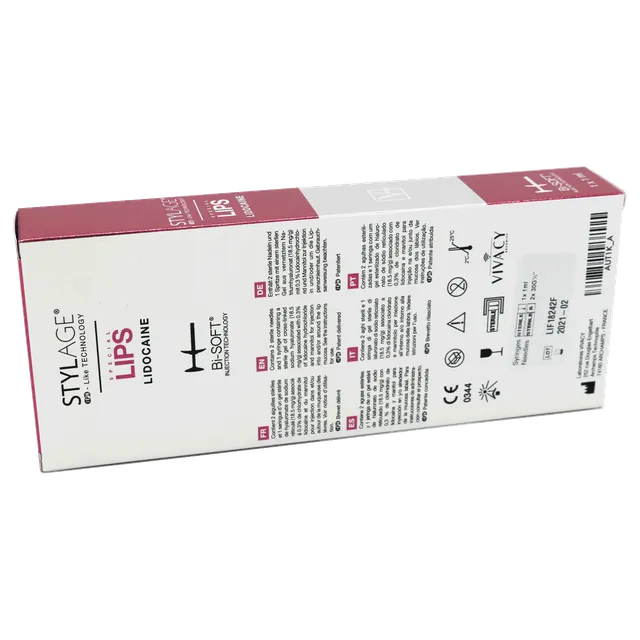 STYLAGE Lips Lidocaine : Sublimazione e idratazione naturale delle labbra | 1 siringa da 1ml - 2