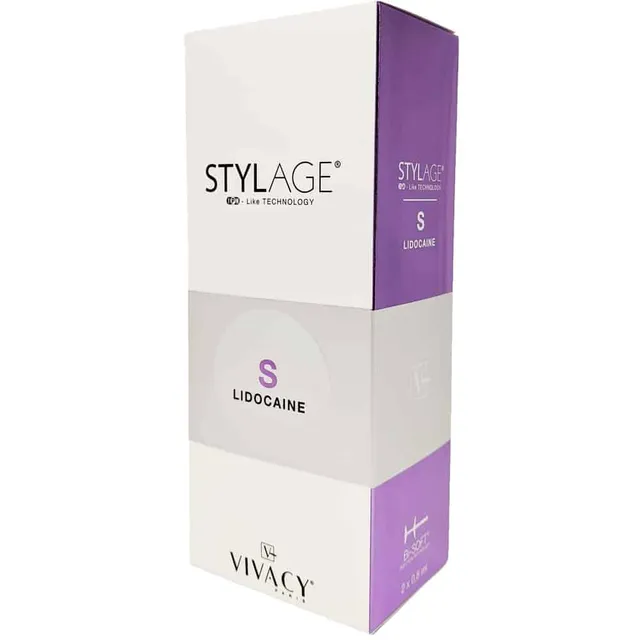 STYLAGE S Lidocaina: soluzione antirughe per una pelle liscia e luminosa | 2 siringhe da 1 ml