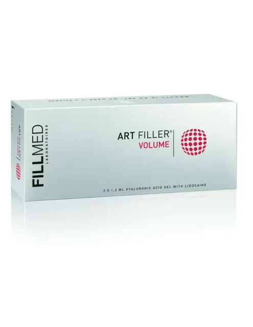 FILLMED Art Filler Volume: Correção de Rugas e Restauração do Volume Facial | 2 seringas de 1.2ml
