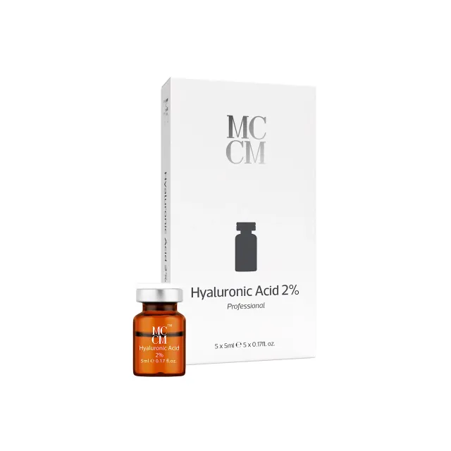 MCCM Hyaluronsäure 2%: Intensive Feuchtigkeitsversorgung und Anti-Aging-Effekt | 5 Flaschen à 5ml