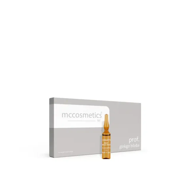 MCCOSMETICS Ginkgo Biloba Anti-Cellulite Solution : Circulação e Lipólise | 10 Ampolas de 2 ml