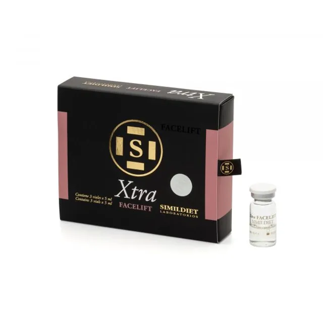 SIMILDIET XTRA FaceLift: Sofortiger Lifting-Effekt &amp; Globale Anti-Aging-Wirkung | 3x5ml