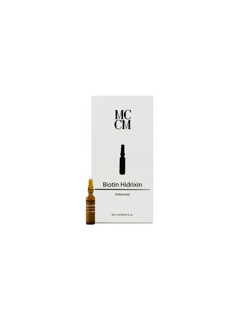 MCCM Biotin Hidrixin: Stärkende Pflege für Haut, Haare und Nägel | 20 Ampullen zu je 2 ml