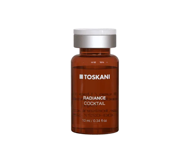 TOSKANI Radiance Cocktail: Intensive Brightening Care for an even, luminous complexion | 5 x 10ml bottles - 2