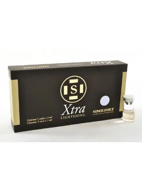 SIMILDIET Xtra Lightening Cocktail : Mesotherapy Lightening Treatment for an even, luminous complexion | 5 x 5ml bottles
