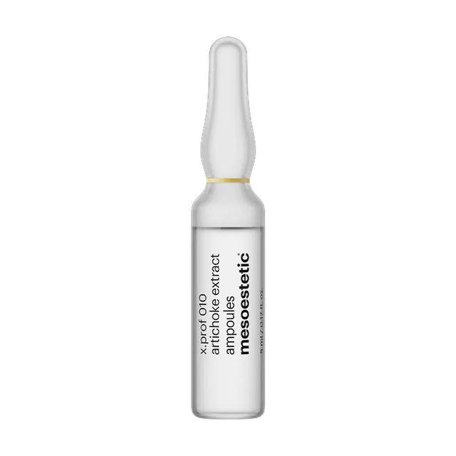 MESOESTETIC x.prof 010 extrait d’artichaut : Solution Détoxifiante et Drainante pour la Cellulite et la Rétention d’Eau | 20 ampoules de 5ml - 2