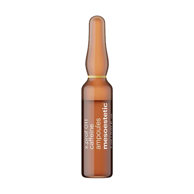 MESOESTETIC x.prof 011 Καφεΐνη : Λιπολυτικό διάλυμα κατά της κυτταρίτιδας για στοχευμένη αναδιαμόρφωση του σώματος | 20 αμπούλες των 2 ml - 2