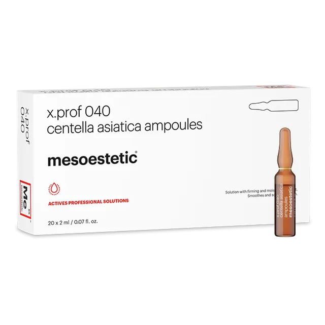 MESOESTETIC x.prof 040 Centella Asiatica | 20 Ampullen zu je 2 ml