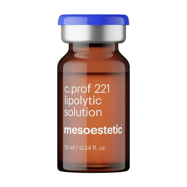 MESOESTETIC c.prof 221 lipolytic solution : Mesoestetic c.prof 221 Lipolytic Solution - Traitement Anti-Cellulite et Réduction des Graisses Localisées | 5 flacons de 10ml - 2