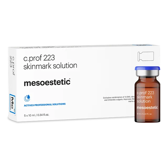 MESOESTETIC c.prof 223 skinmark solution : Tratamento profissional para estrias e cicatrizes | 5 frascos de 10 ml