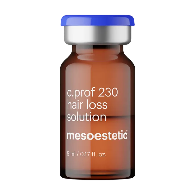 MESOESTETIC c.prof 230 Hair Loss Solution : Professionelle Anti-Haarausfall-Behandlung für Haarwuchs | 5 Fläschchen à 5ml - 2
