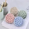 Escova de silicone para massagem do couro cabeludo: estimulação e relaxamento ideais para o cabelo - 1