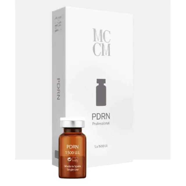 MCCM PDRN : Skin Regeneration and Cellular Repair Solution | 5 Vials of 1500 IU