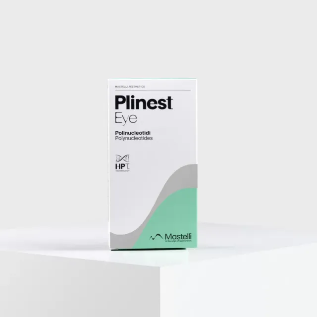 MASTELLI Plinest Eye : Injectable Solution for Rejuvenating and Moisturizing the Eye Contour | 1 syringe of 2ml