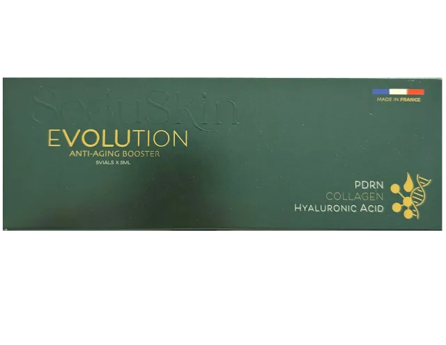 SEDUSKIN Evolution | 5 frascos de 5ml (PDRN + COLÁGENO + ÁCIDO HIALURÓNICO FRANCÊS)