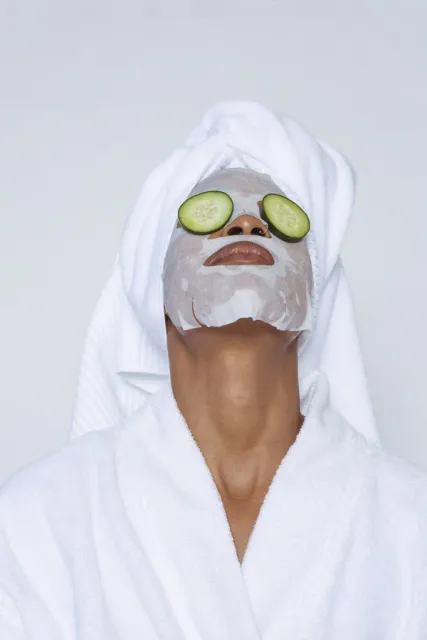HYAMIRA Kollagenmaske: Feuchtigkeitsspendende, regenerierende und anti-aging Pflege | Set mit 3 Gesichtsmasken und 3 Dekolleté-Masken - 3
