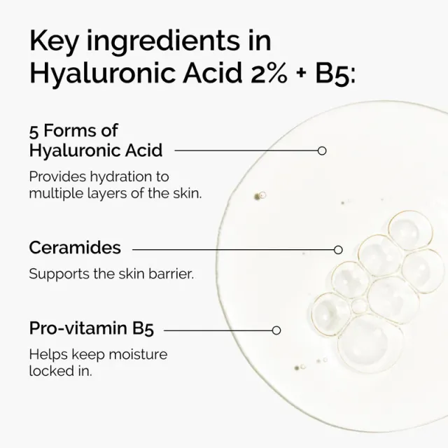THE ORDINARY Sérum Hidratante com Ácido Hialurónico 2% + B5 | Frasco de 60ml - 4