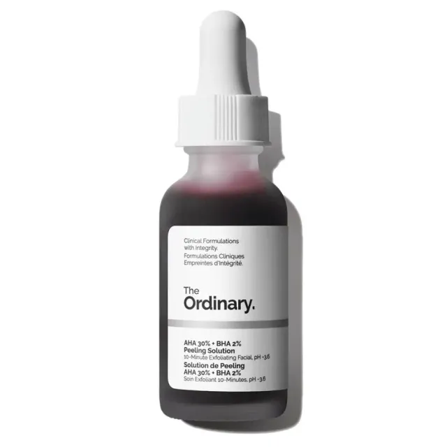 THE ORDINARY AHA 30% + BHA 2% Peeling Solution | 30 ml bottle