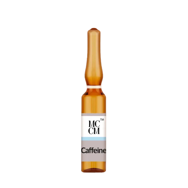 MCCM Cafeína: Tratamento Lipolítico e Detoxificante | 100 Ampolas de 1ml - 2