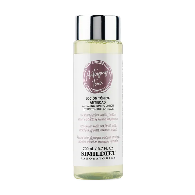 SIMILDIET Antiaging Tonic : Rejuvenierendes und antioxidatives Gesichtstonic | 200ml Flasche