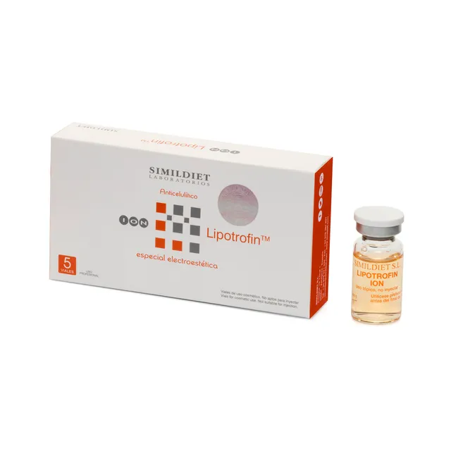 SIMILDIET Lipotrofin Ion 2 : Gel Lipo Profissional | 5 Frascos de 10ml
