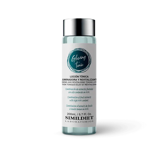 SIMILDIET Glowing Tonic: Lotion Éclaircissante et Revitalisante, Flacon de 200 ml