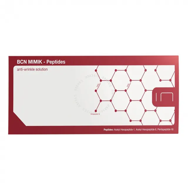 BCN MIMIK PEPTIDES: Fortschrittliche Anti-Falten-Lösung | 5 Fläschchen à 3 ml