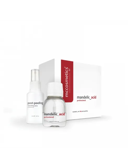 MCCOSMETICS - Kit Peeling Ácido Mandélico 45% (30ml) + Pós-Peeling (50ml)