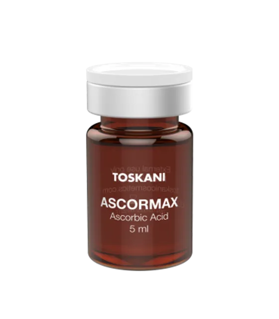 TOSKANI ASCORMAX : Solución de vitamina C (ácido L-ascórbico) | 5 frascos de 5 ml