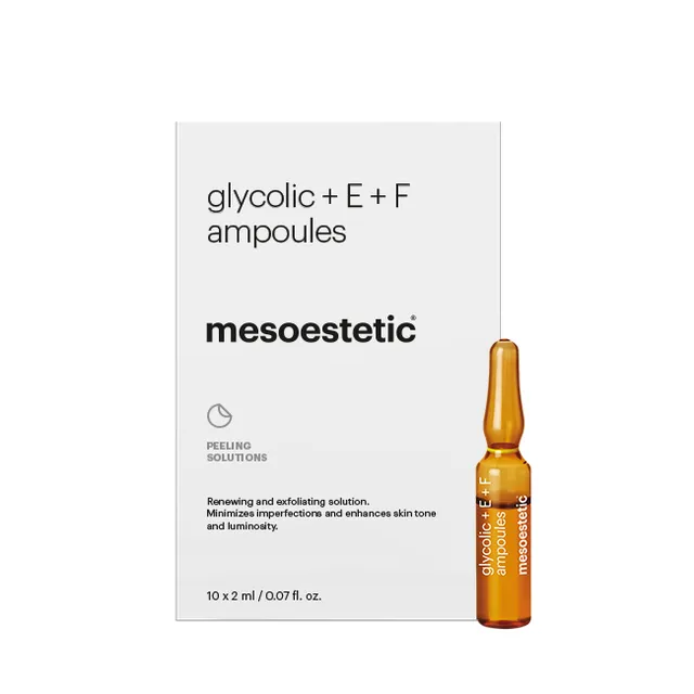 MESOESTETIC Glycolic E+F | 10 x 2ml ampoules