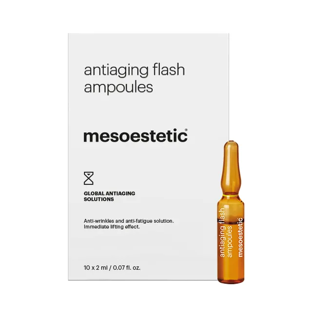 MESOESTETIC Antiaging Flash | 10 ampolas de 2ml