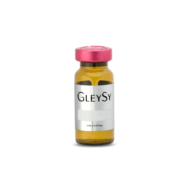 GLEYSY Eyelift Intense: Advanced eye contour treatment to reduce wrinkles, puffiness, and dark circles | 5 bottles, 5 ml each