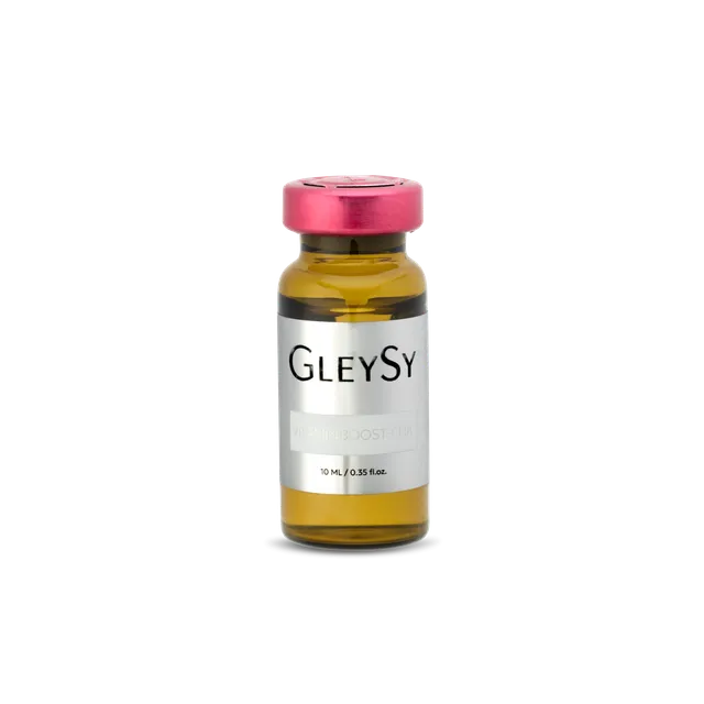 GLEYSY Vitamin Boost + HA: Moisturizing Complex for Radiance and Skin Comfort | 5 Bottles, 10 ml Each