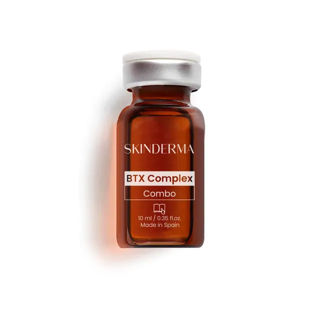 SKINDERMA BTX Complex – Complejo de péptidos, D.M.A.E. y ácido hialurónico – 5 x 10 ml